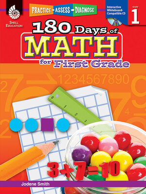 cover image of 180 Days of Math for First Grade